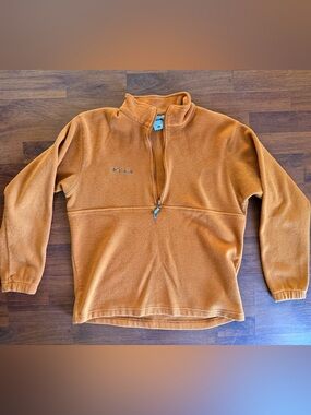 Columbia Men's Fleece Jacket in Burnt Orange
